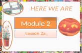 Module 2 lesson 2a