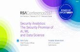 Security Analytics: The Promise of Artificial Intelligence, Machine Learning, and Data Science