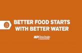 Water Filtration and Food Quality: Why You Should Take Water Seriously