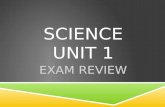 Science Unit 1 Exam review