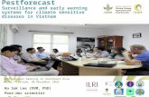 Pestforecast: Surveillance and early warning systems for climate sensitive diseases in Vietnam