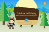 Salesforce for Marketing: Deliver One Connected Customer Experience