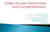Public Private Partnerships and Competitiveness