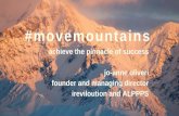 [ALPPPS 2017] Jo-Anne Oliveri - Move Mountains - Achieve the pinnacle of success