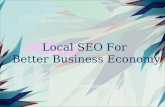 Local SEO For Better Business Economy