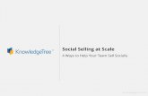 4 Ways to Help Reps Sell Socially and Prospect at Scale