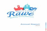 Rawe Foundation Annual Report 2014