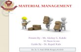 Material Management by akshay kakde
