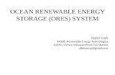 Ocean renewable energy storage (ORES) system