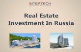 Real estate investment in Russia - our company looking for investors