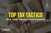 Top Tax Tactics for Real Estate Businesses