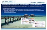 Case Study: Holiday Reservation System For 1time Holidays