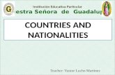 Countries and nationalities 3