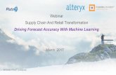 Machine Learning Application to Manufacturing using Tableau, Tableau and Google by Pluto7