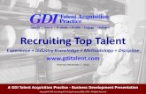 Recruiting Top Talent Presentation