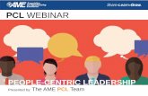 Slide share presentation - building a people-centric culture