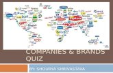 Companies and Brands quiz
