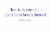 How to decorate an apartment beach themed