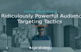 8 Ridiculously Powerful Facebook Audience Targeting Tactics