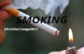 #SciChallenge2017 Smoking