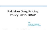Pakistan Drug Pricing Policy