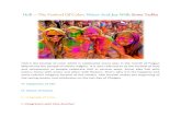Holi – the festival of color, water and joy with some tadka I Travelsite India