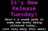 It's New Release Tuesday! November 22, 2016