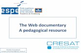 Michele Archambault  - The Web Documentary: a Pedagogical Resource - M&L Webinar 2017