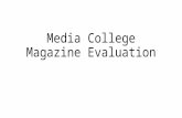 Media college magazine evaluation 2
