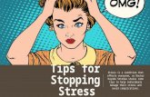 Tips for Stopping Stress Shared by Dr. Kayode Sotonwa