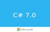 Introduction to C# 6.0 and 7.0