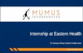 MUMUS medical careers: Eastern Health