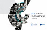2017 Edelman Trust Barometer - South Africa