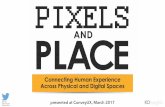 Pixels and Place: An Integrated Approach to Online and Offline Human Experiences in Cities, Retail, Healthcare, Education, Museums, and Beyond