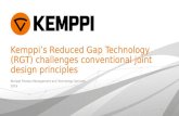 Kemppi's Reduced Gap Technology (RGT) challenges conventional joint design principles - presentation EN