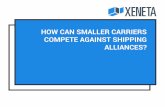 How Can Smaller Carriers Compete Against Shipping Alliances?