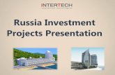Russian investment project presentation - our company looking for investors