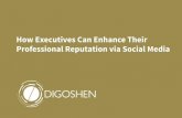 How Executives Can Enhance Their Professional Reputation via Social Media