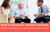 How to become a trusted advisor