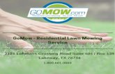 GoMow - Residential Lawn Mowing Services, Texas