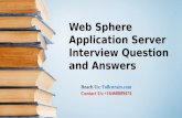 Web sphere application server online training