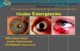 Ocular Emergencies ,Azizul islam