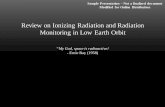 Radiation + Radiation Monitoring Presentation (Online Publication)