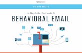 A Marketer's Guide to Behavioral Email Guide