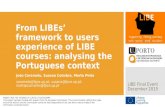 From LIBEs’ framework to users experience of LIBE courses: analysing the Portuguese context
