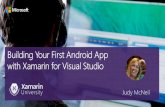 Building Your First Android App with Xamarin