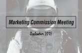 September marketing meeting