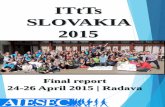 Final report of ITtTs Slovakia 2015