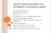 Self Discovery of Women characters