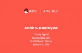 Ansible v2 and Beyond (Ansible Hawai'i Meetup)